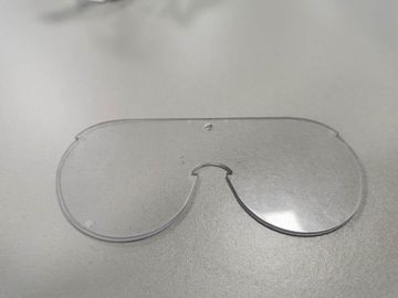 耐衝撃性のギョロ目の取り替えレンズの防護眼鏡はPC材料を分けます
